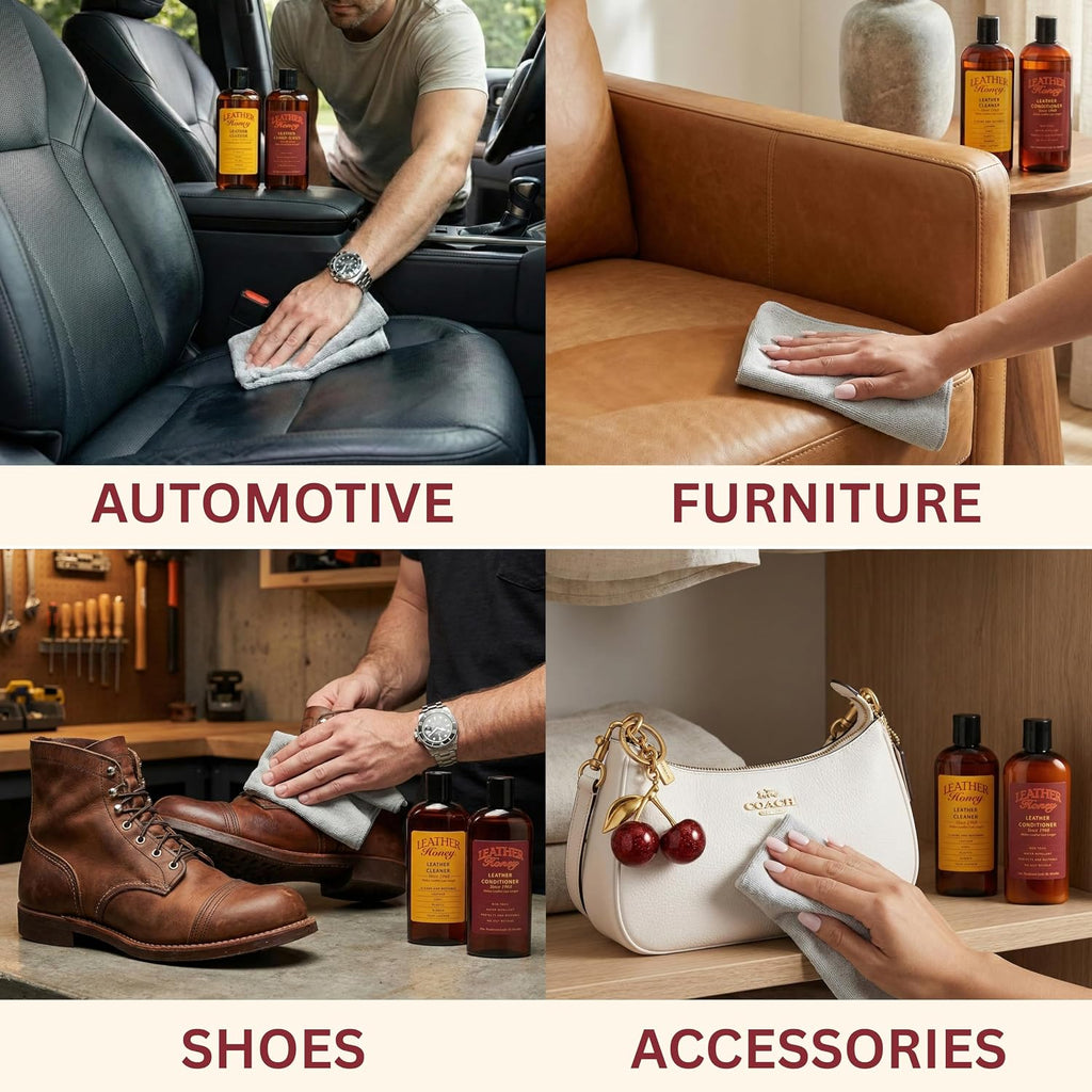 Leather Honey Leather Conditioner – Non-Toxic & Made in the USA Since 1968 Jansha Store