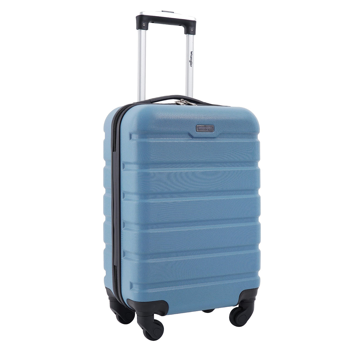 Wrangler 22" Hardside Spinner Carry-On Luggage, Teal Jansha Store