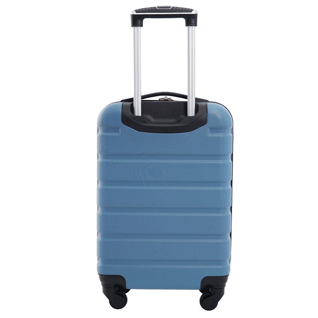 Wrangler 22" Hardside Spinner Carry-On Luggage, Teal Jansha Store