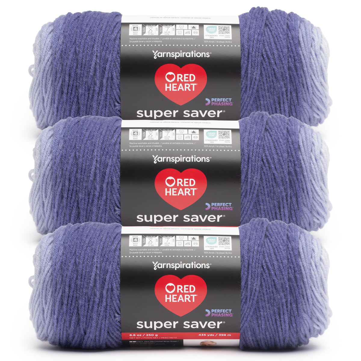Red Heart E300 Super Saver Economy Yarn, Paddy Green Jansha Store