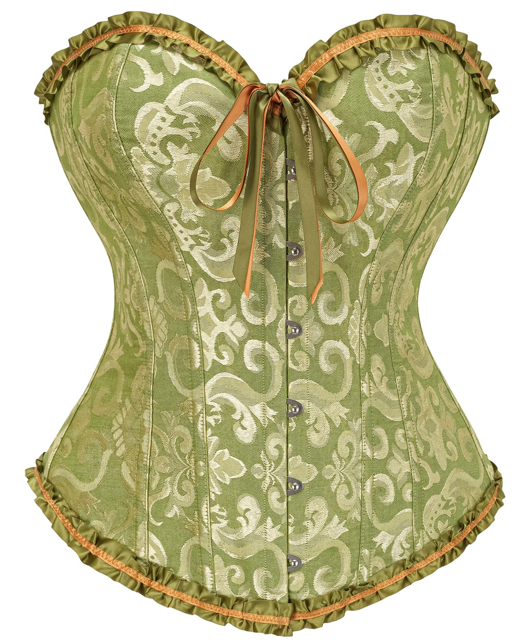 SZIVYSHI 14-Bone Overbust Corset Top Jansha Store