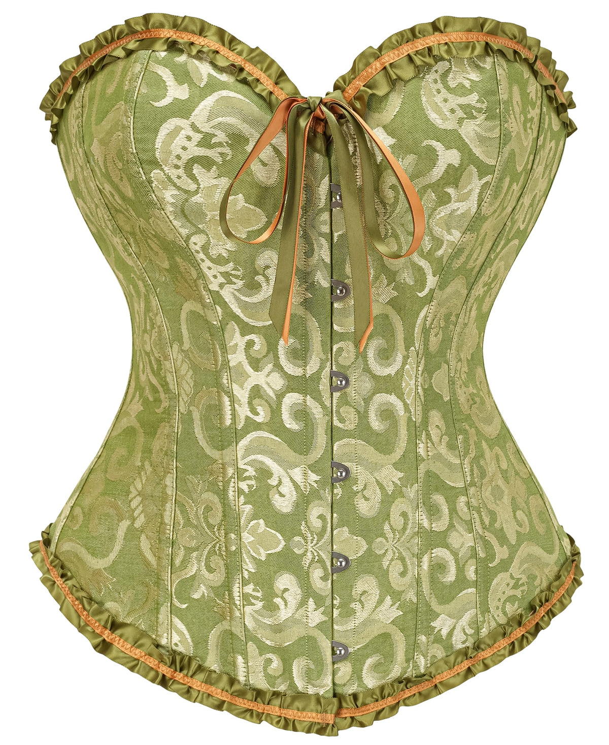 SZIVYSHI 14-Bone Overbust Corset Top Jansha Store