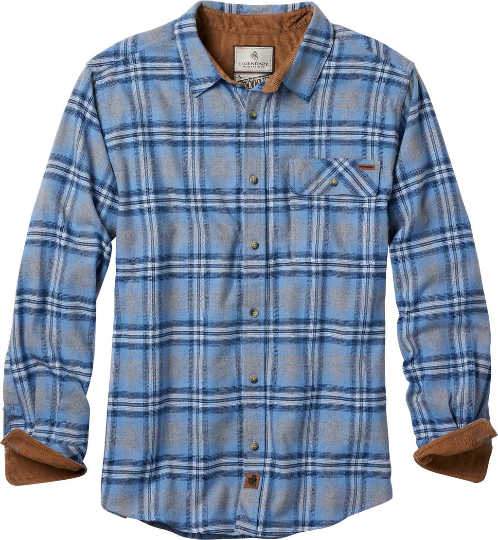 Legendary Whitetails Mens Flannel Long Sleeve Button Down 100% Cotton Shirt Jansha Store