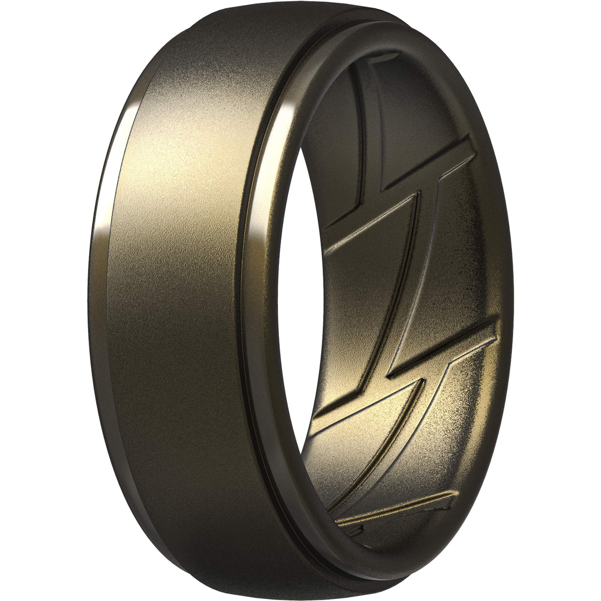 ThunderFit Men's Silicone Rings, Breathable Rubber Bands, 10mm Wide Jansha Store