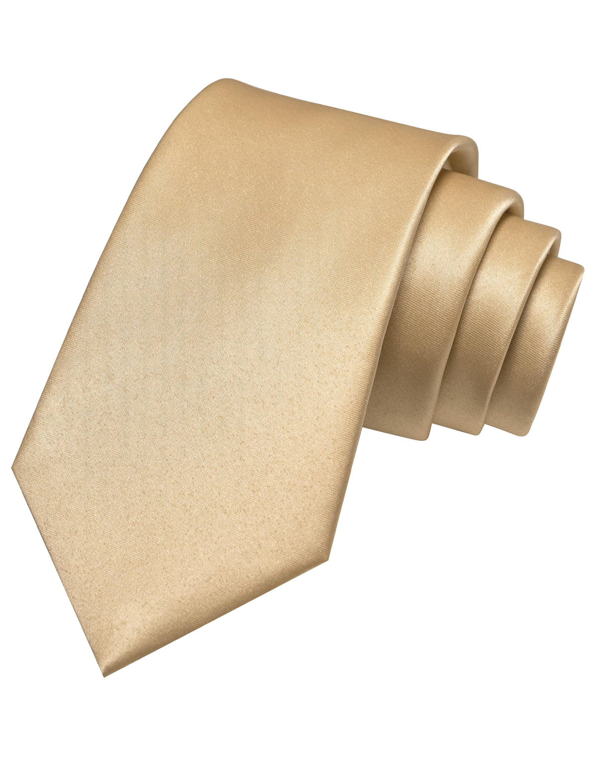 JEMYGINS Solid Color Tie Mens Necktie for Business and Wedding Jansha Store