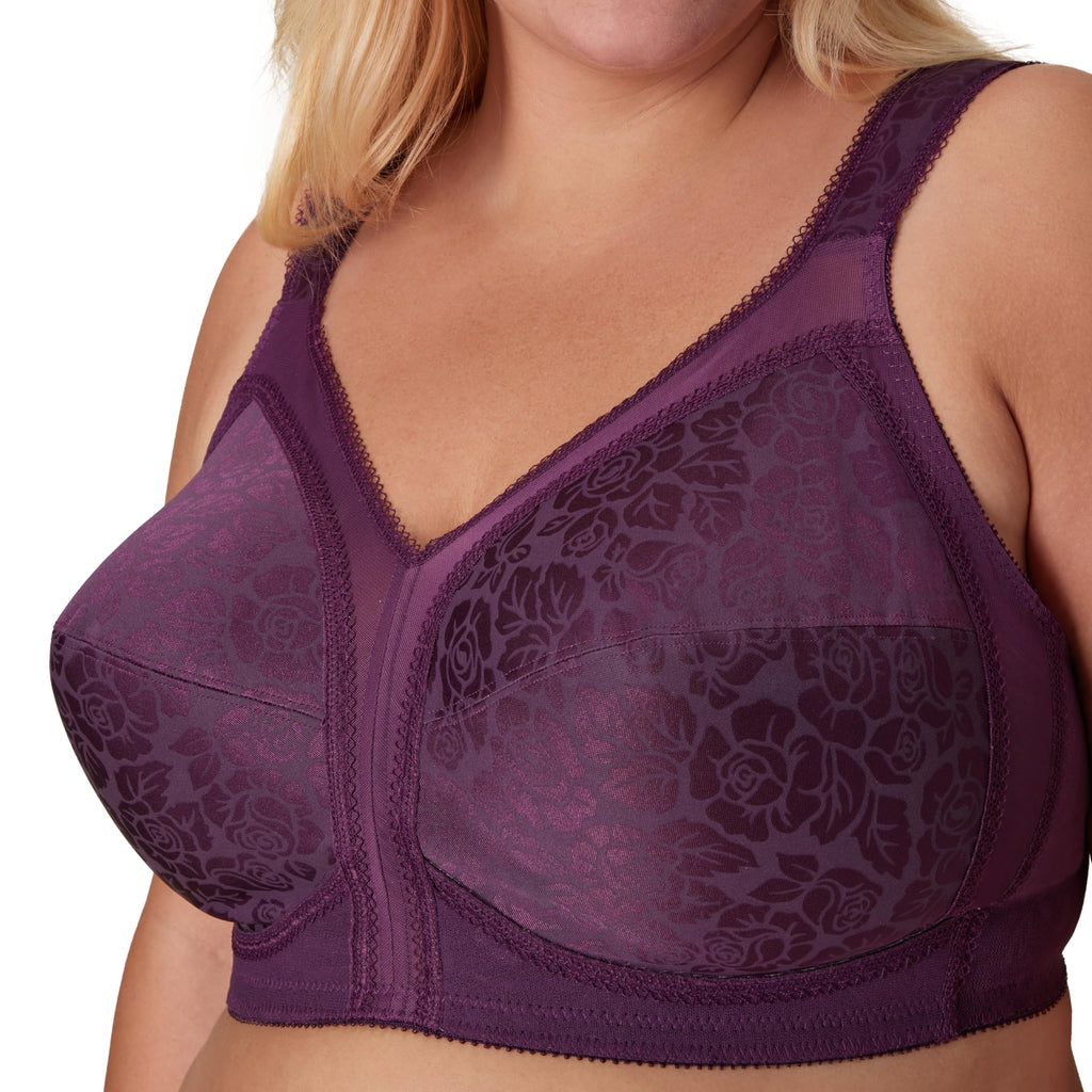 Playtex Women's Wireless Bra, 18 Hour Plus-Size Bras Available, Full Coverage, Smoothing, 4693, Single or 2-Pack Jansha Store