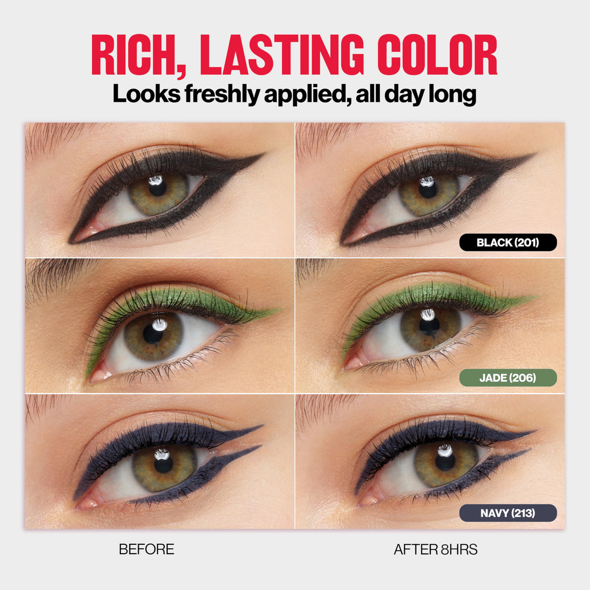 Revlon ColorStay Pencil Waterproof Eyeliner, 201 Black, 2 pack Jansha Store