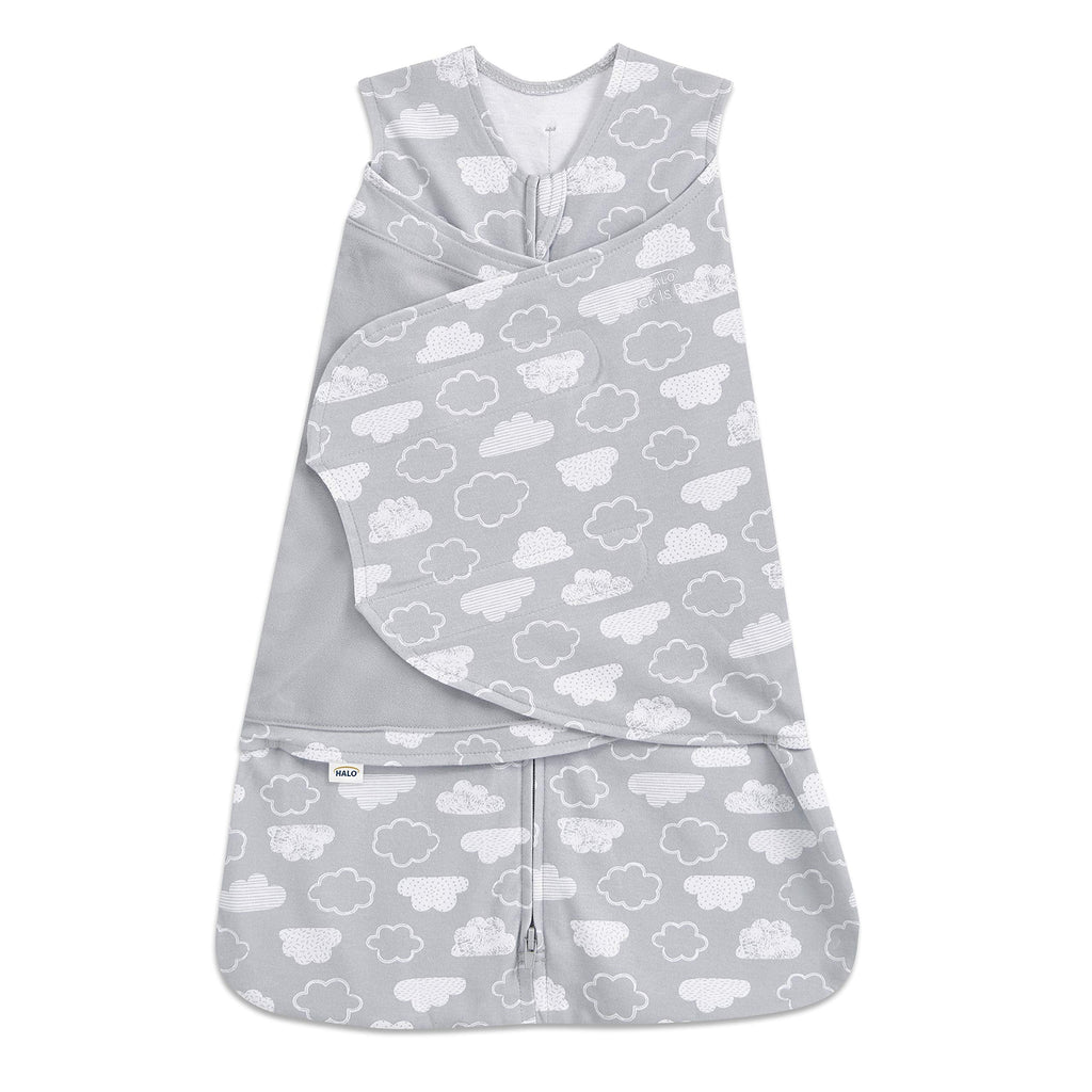 HALO SleepSack Swaddle | Cotton | 1.5 TOG | 6-12 lbs |Floral Stripe Jansha Store