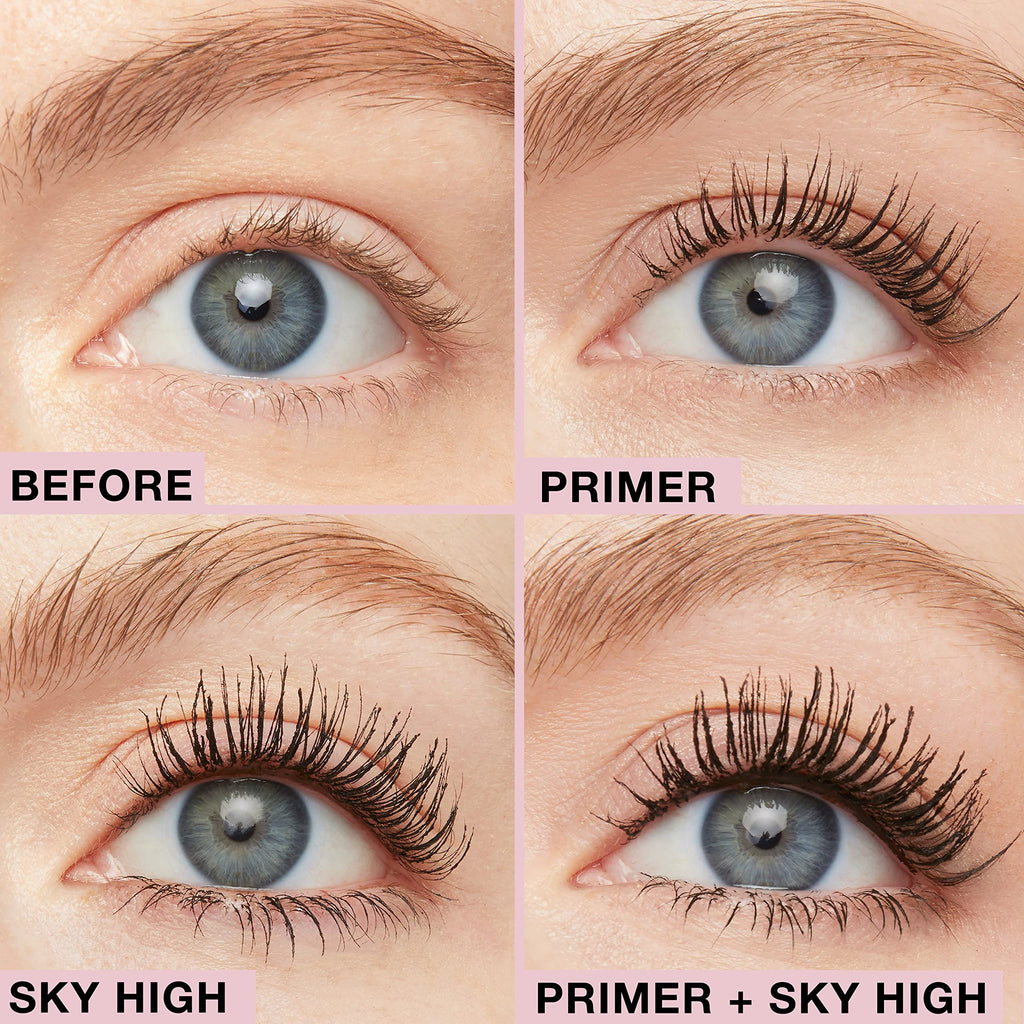 Maybelline Lash Sensational Sky High Washable Mascara Makeup, Volumizing, Lengthening, Defining, Curling, Multiplying, Buildable Formula, Blackest Black, 1 Count Jansha Store