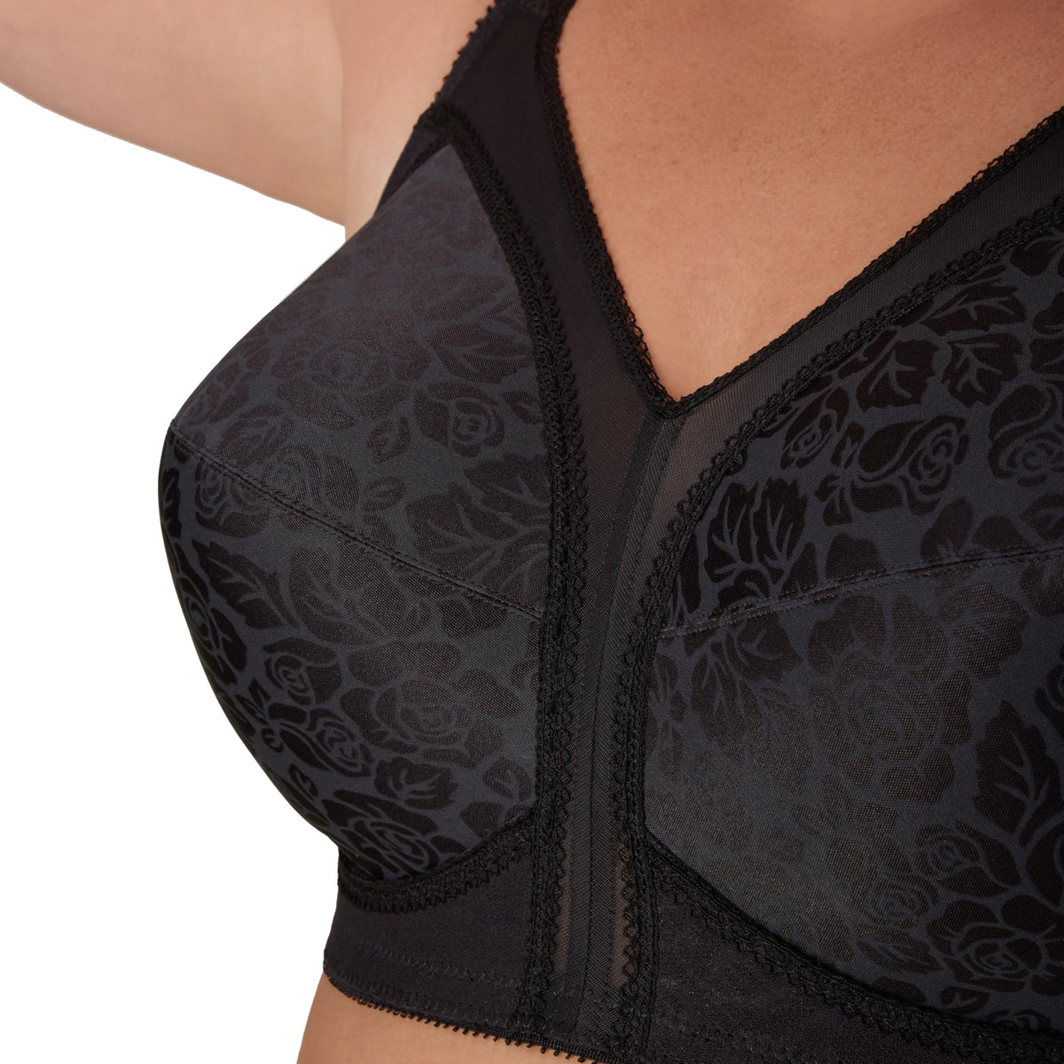 Playtex Women's Wireless Bra, 18 Hour Plus-Size Bras Available, Full Coverage, Smoothing, 4693, Single or 2-Pack Jansha Store