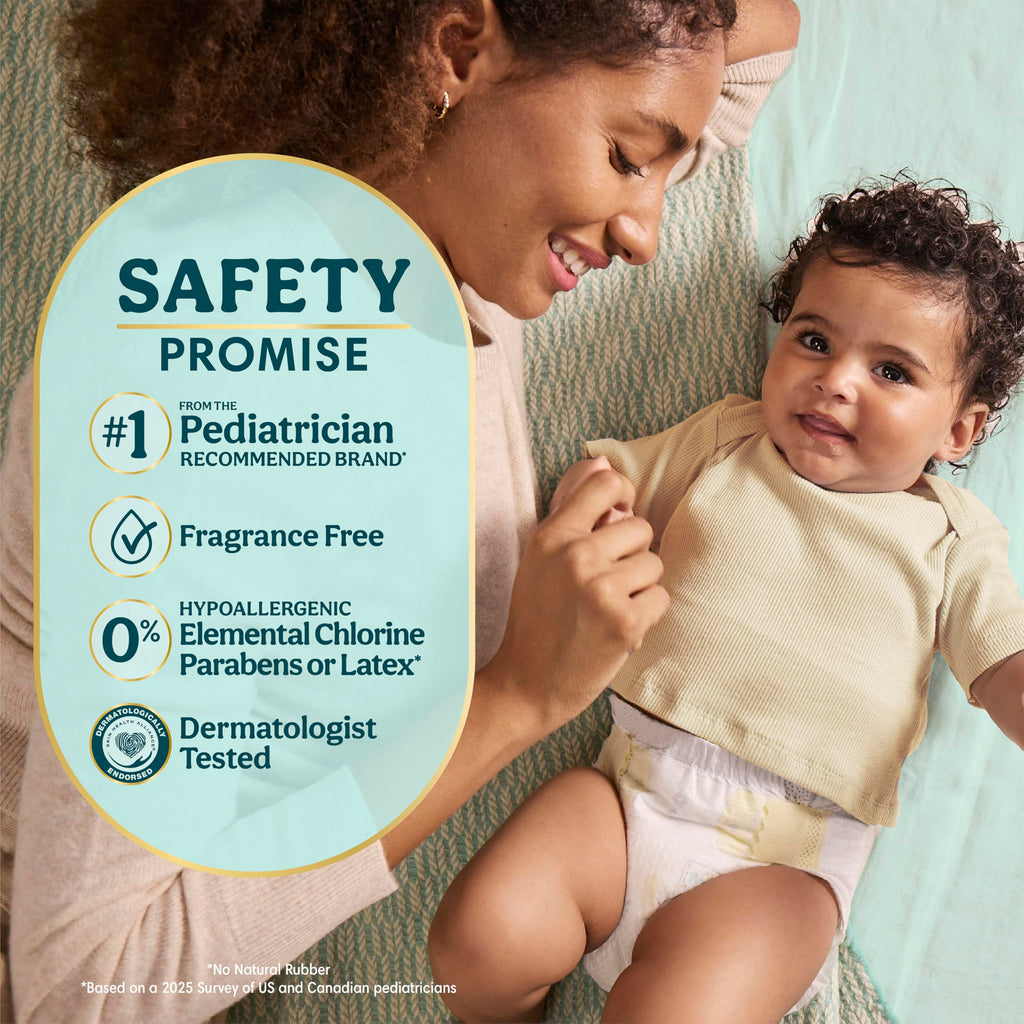 Swaddlers Diapers, Size 4 (15-34 lbs), 150 Count, Fragrance Free, Hypoallergenic, Absorbent, Pediatrician Recommended, Skin Safe Jansha Store