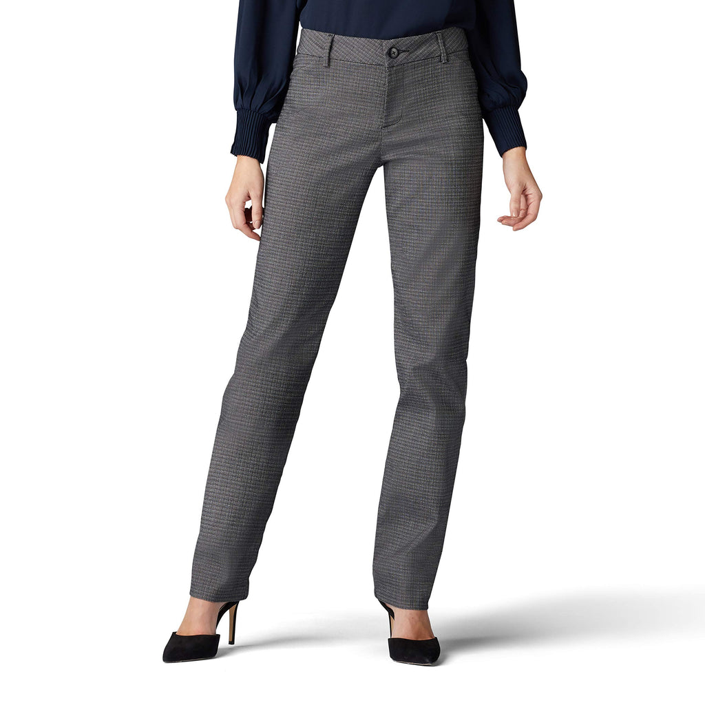 Lee Women's Wrinkle Free Relaxed Fit Straight Leg Pant Jansha Store