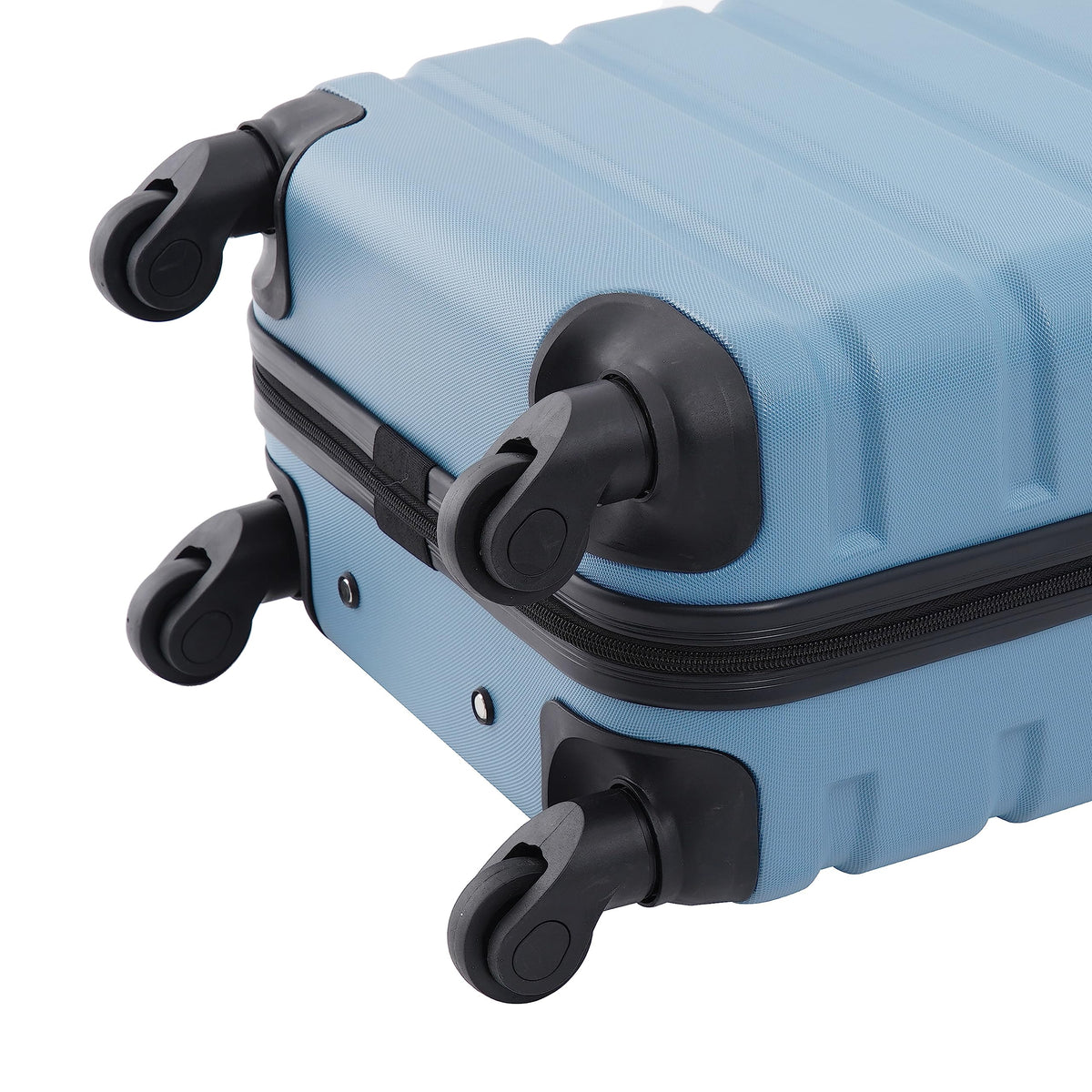 Wrangler 22" Hardside Spinner Carry-On Luggage, Teal Jansha Store
