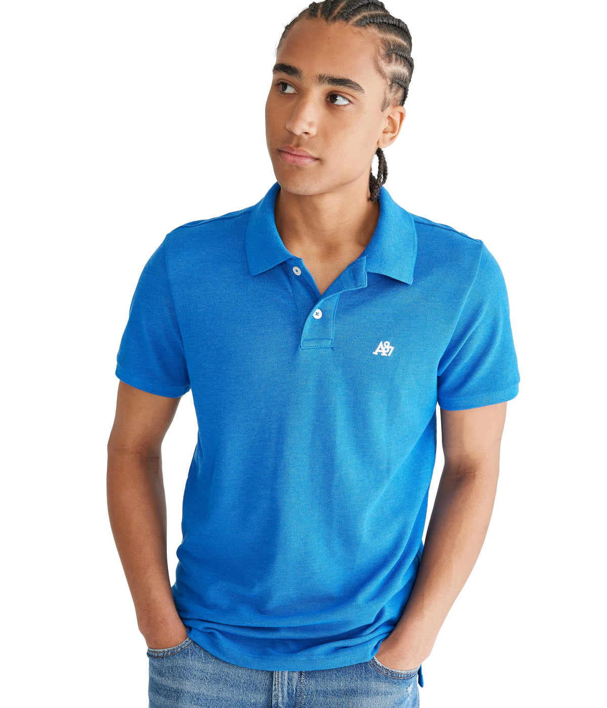 AEROPOSTALE Men's Uniform Polo Short Sleeve Jansha Store