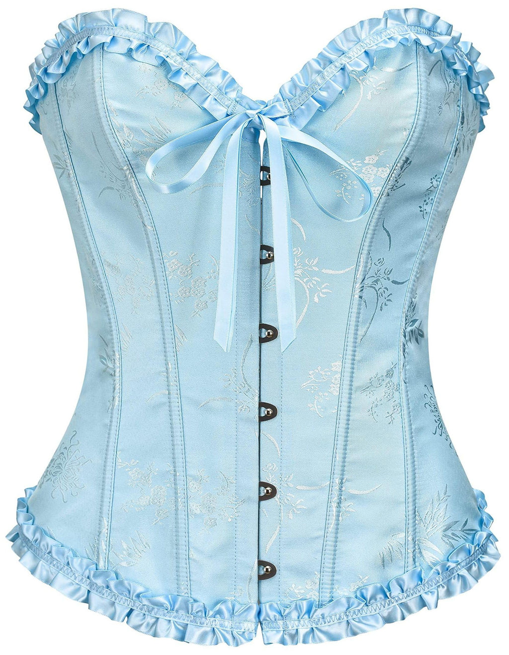 SZIVYSHI 14-Bone Overbust Corset Top Jansha Store