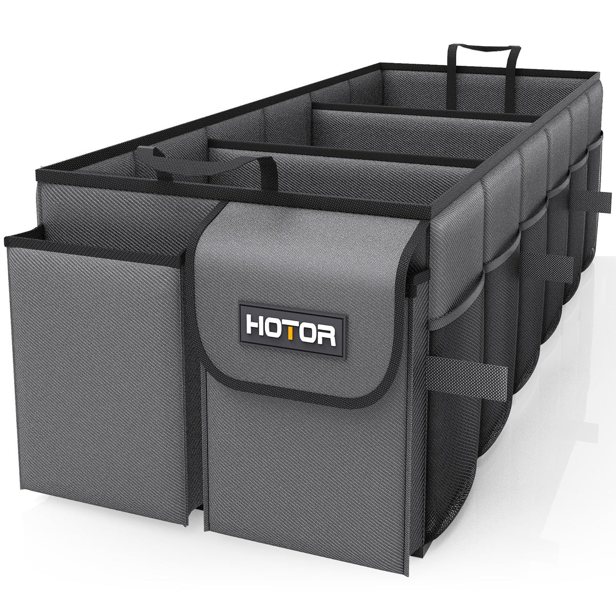 HOTOR Trunk Organizer - Foldable Car Organizer for SUVs & Sedans Storage Jansha Store