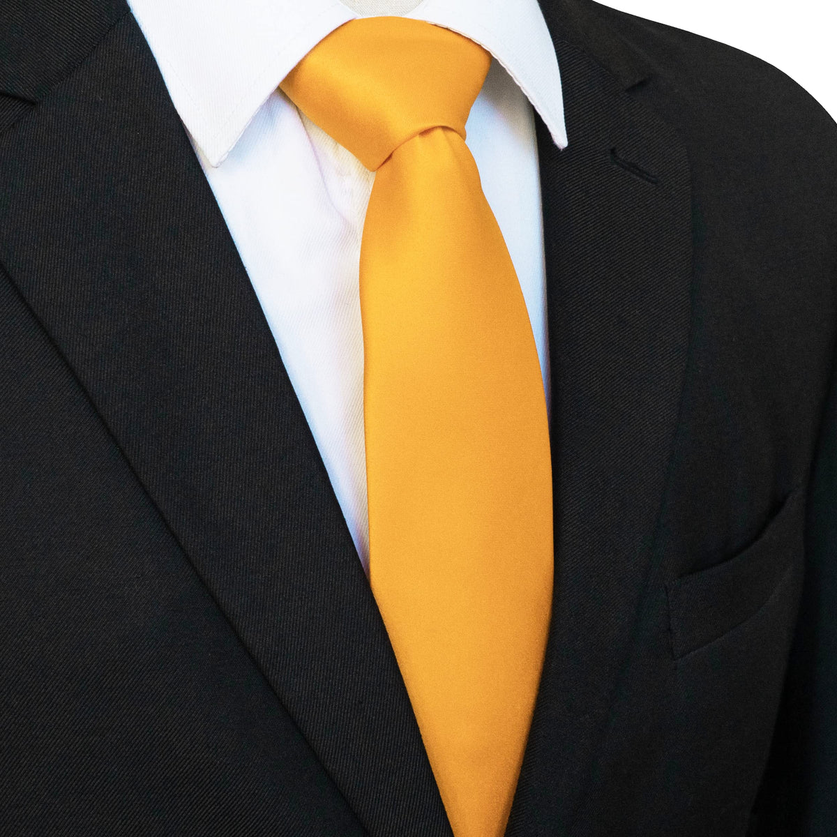 JEMYGINS Solid Color Tie Mens Necktie for Business and Wedding Jansha Store