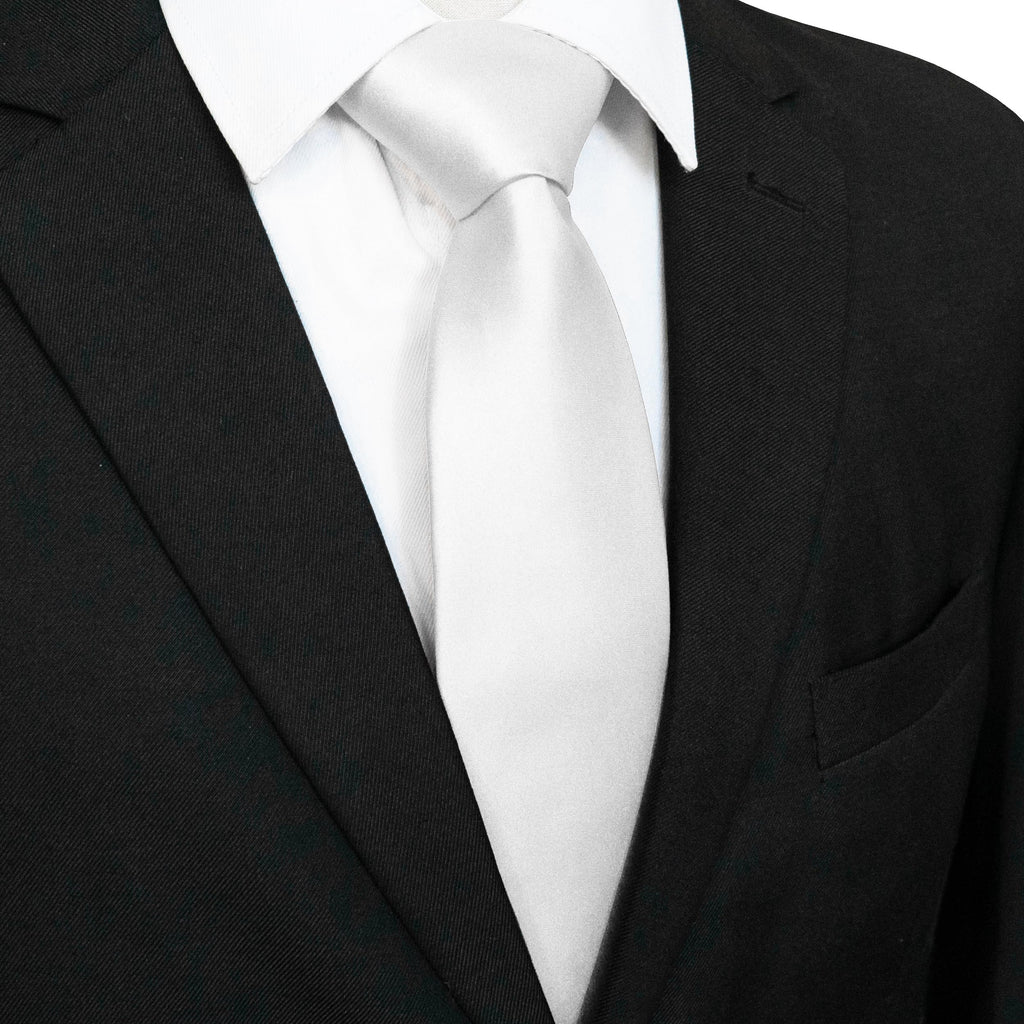 JEMYGINS Solid Color Tie Mens Necktie for Business and Wedding Jansha Store