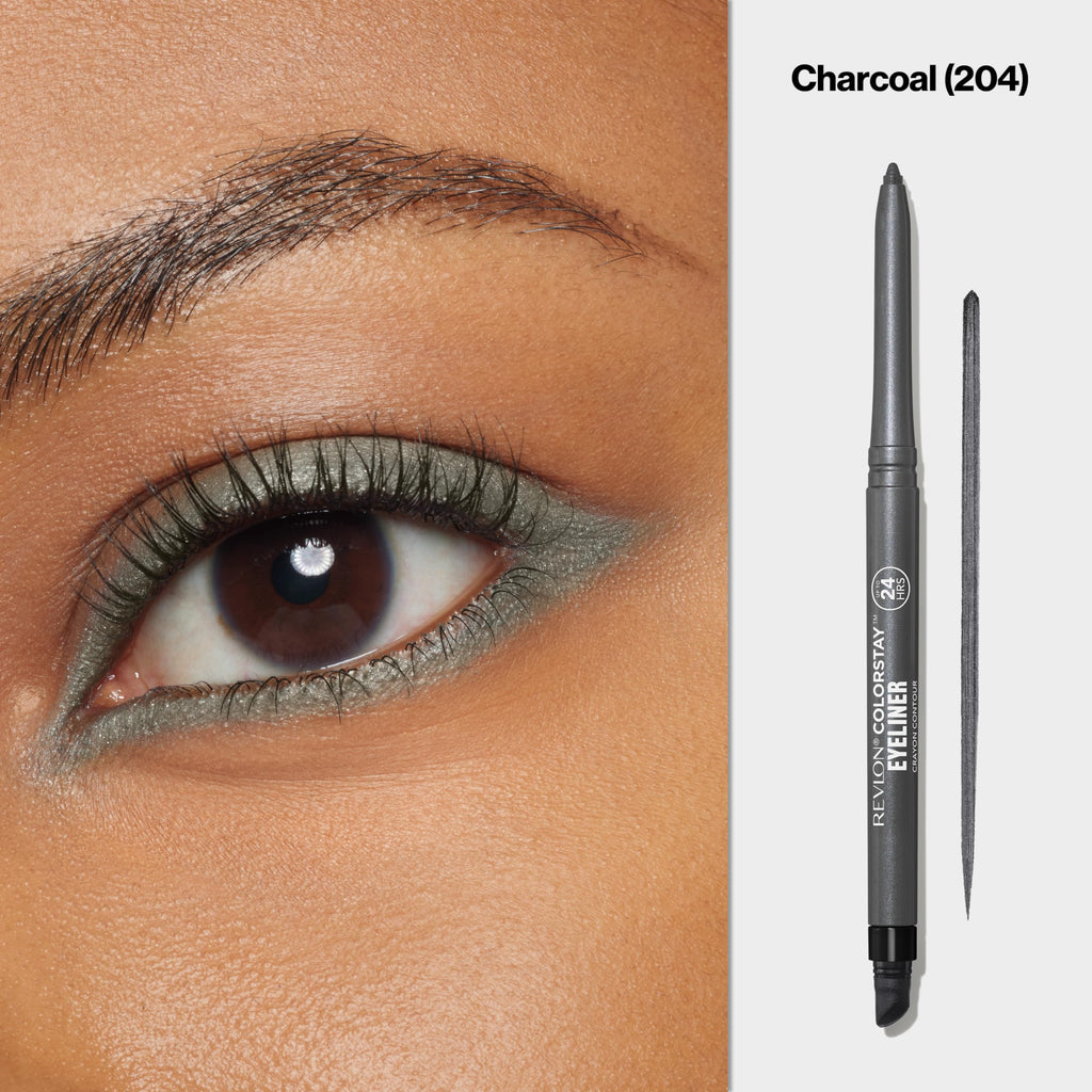 Revlon ColorStay Pencil Waterproof Eyeliner, 201 Black, 2 pack Jansha Store