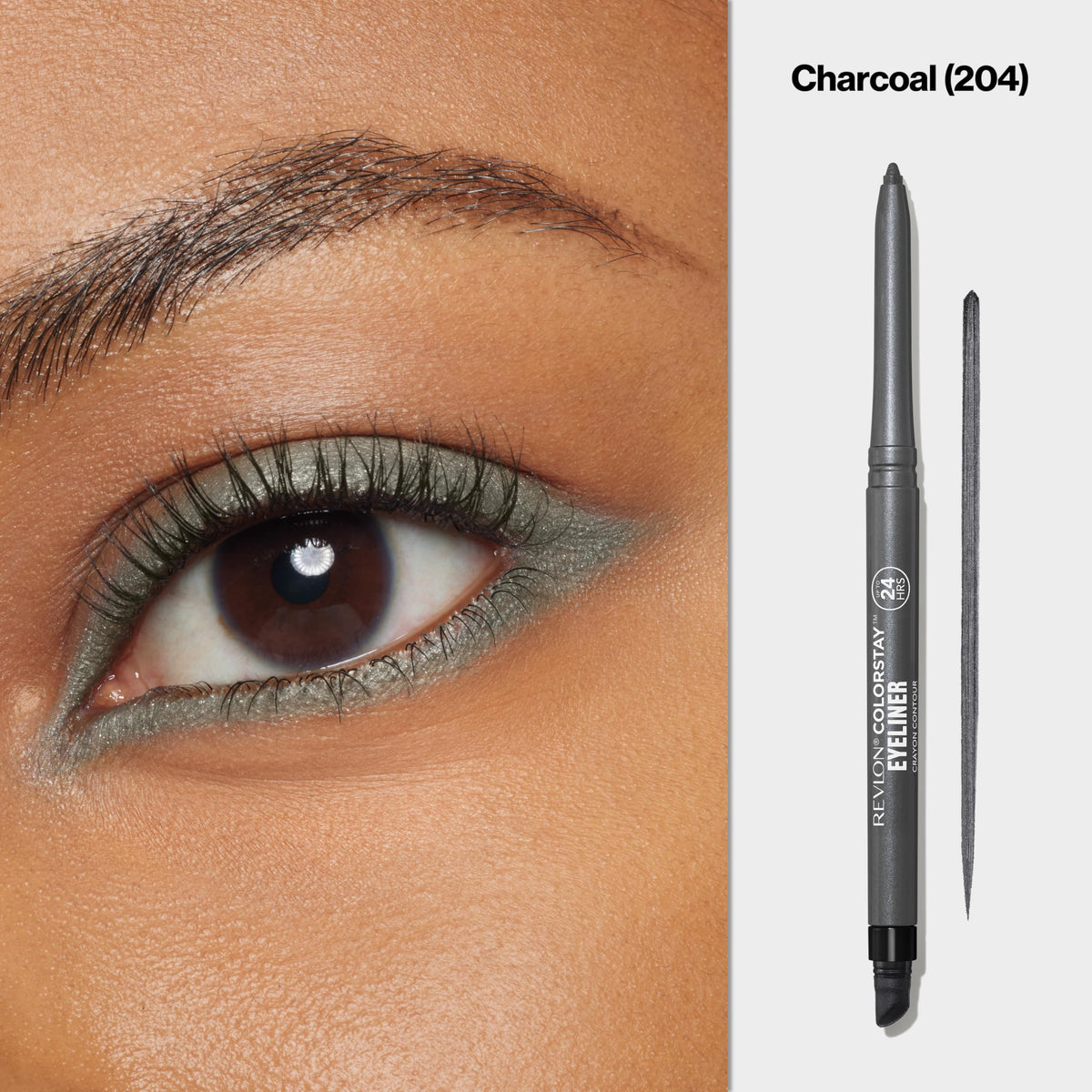 Revlon ColorStay Pencil Waterproof Eyeliner, 201 Black, 2 pack Jansha Store