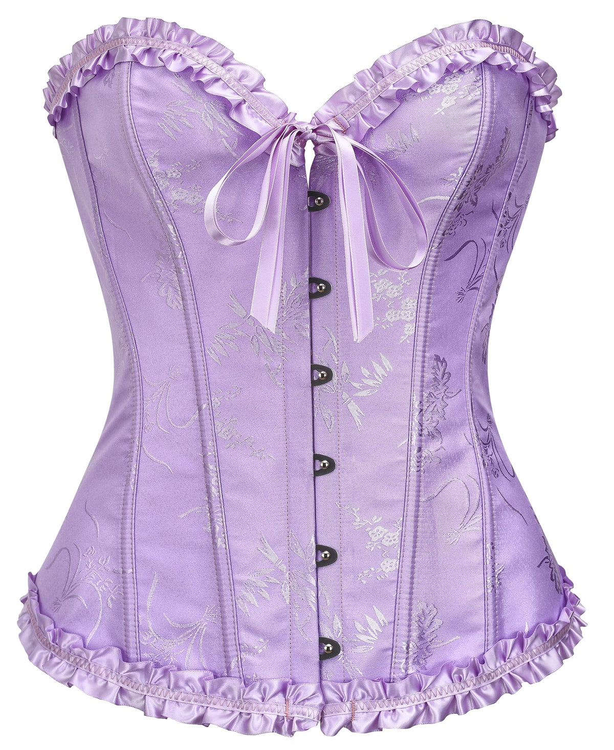 SZIVYSHI 14-Bone Overbust Corset Top Jansha Store