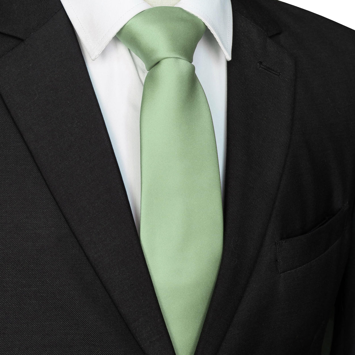 JEMYGINS Solid Color Tie Mens Necktie for Business and Wedding Jansha Store