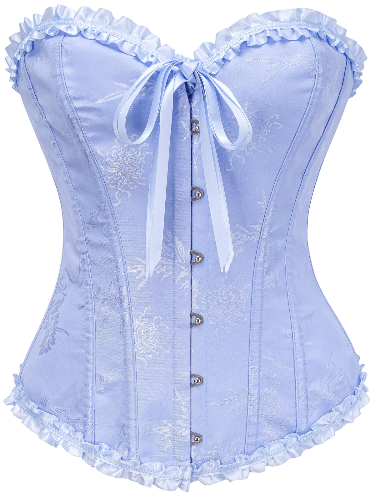 SZIVYSHI 14-Bone Overbust Corset Top Jansha Store