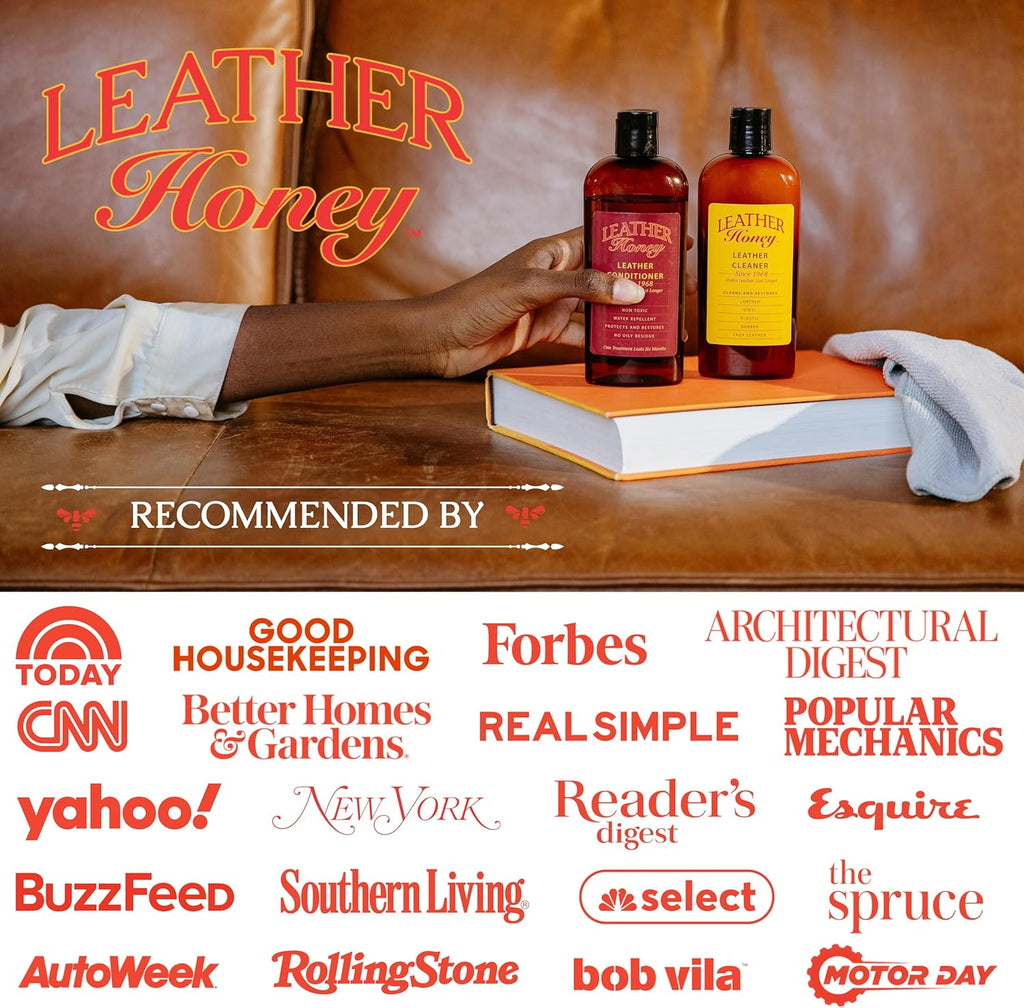 Leather Honey Leather Conditioner – Non-Toxic & Made in the USA Since 1968 Jansha Store