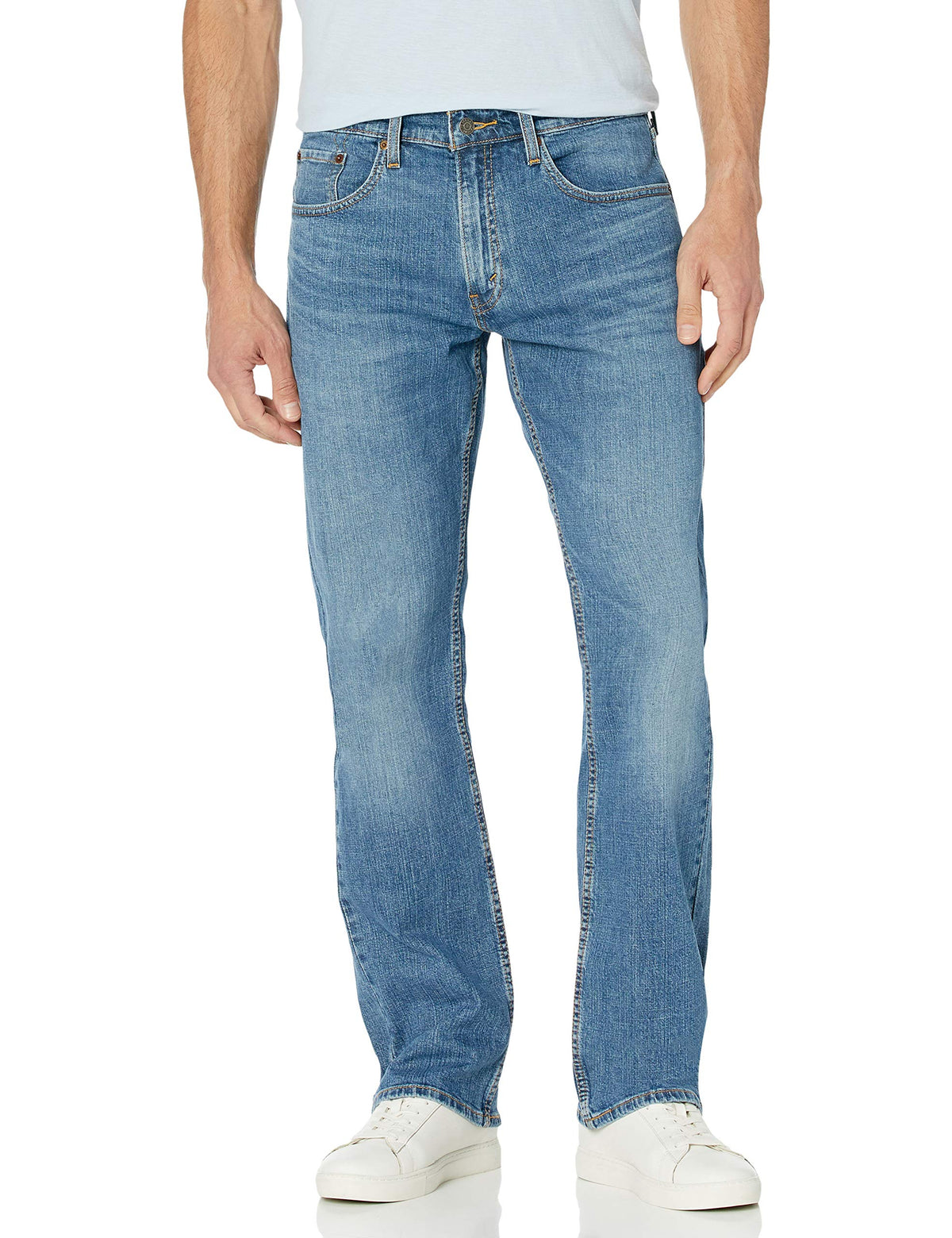Levi Strauss Signature Gold Men's Relaxed Fit Flex Jeans Jansha Store
