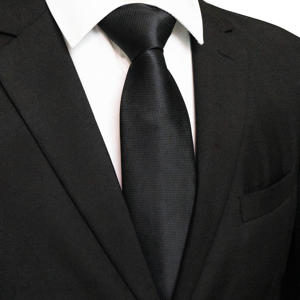 JEMYGINS Solid Color Tie Mens Necktie for Business and Wedding Jansha Store