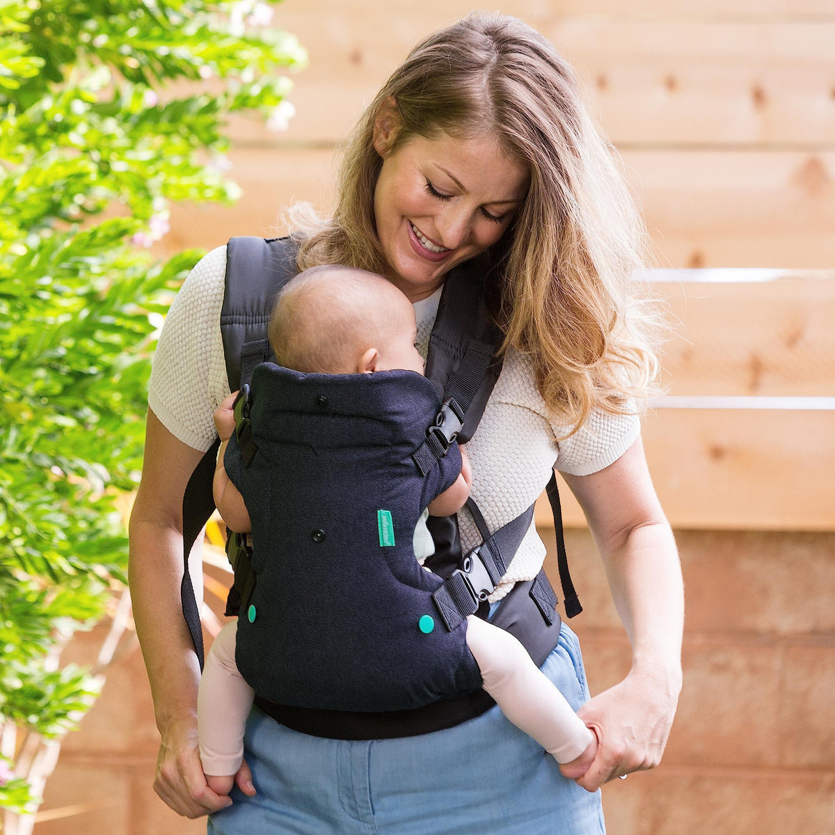 Infantino Flip 4-in-1 Baby Carrier Convertible Ergonomic, Rainbow Jansha Store