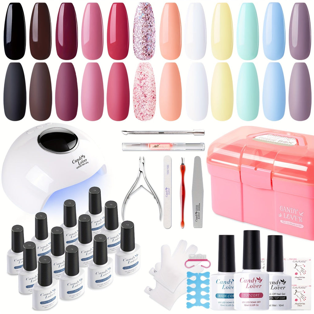 Gel Nail Polish Kit-0