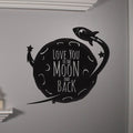 Moon and Back - Rocket - Metal Wall Art/Decor Jansha Store
