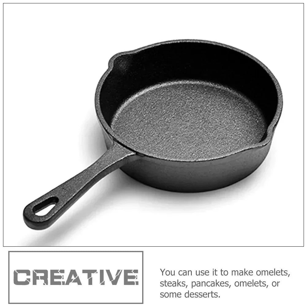 Pan Iron Cast Frying Egg Steak Cooker CAN
