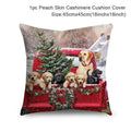 Merry Christmas Cushion Cover – Festive Holiday Decorations CAN