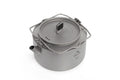 Ultralight Titanium Camping Kettle Outdoor Tea & Coffee Pot Grey OBA