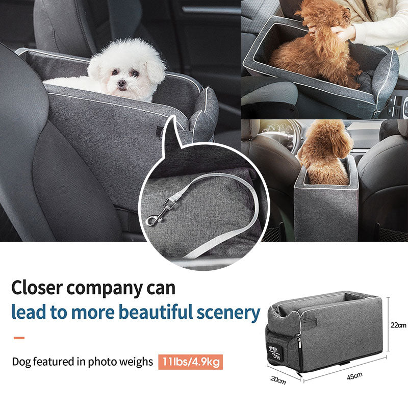 Portable Cat Dog Bed Travel Central Control Car Safety Pet Seat Transport Dog Carrier Protector For Small Dog Chihuahua Teddy CAN