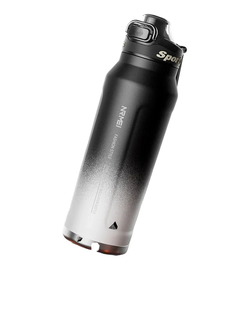 1.5L Insulated Water Bottle Black CAN