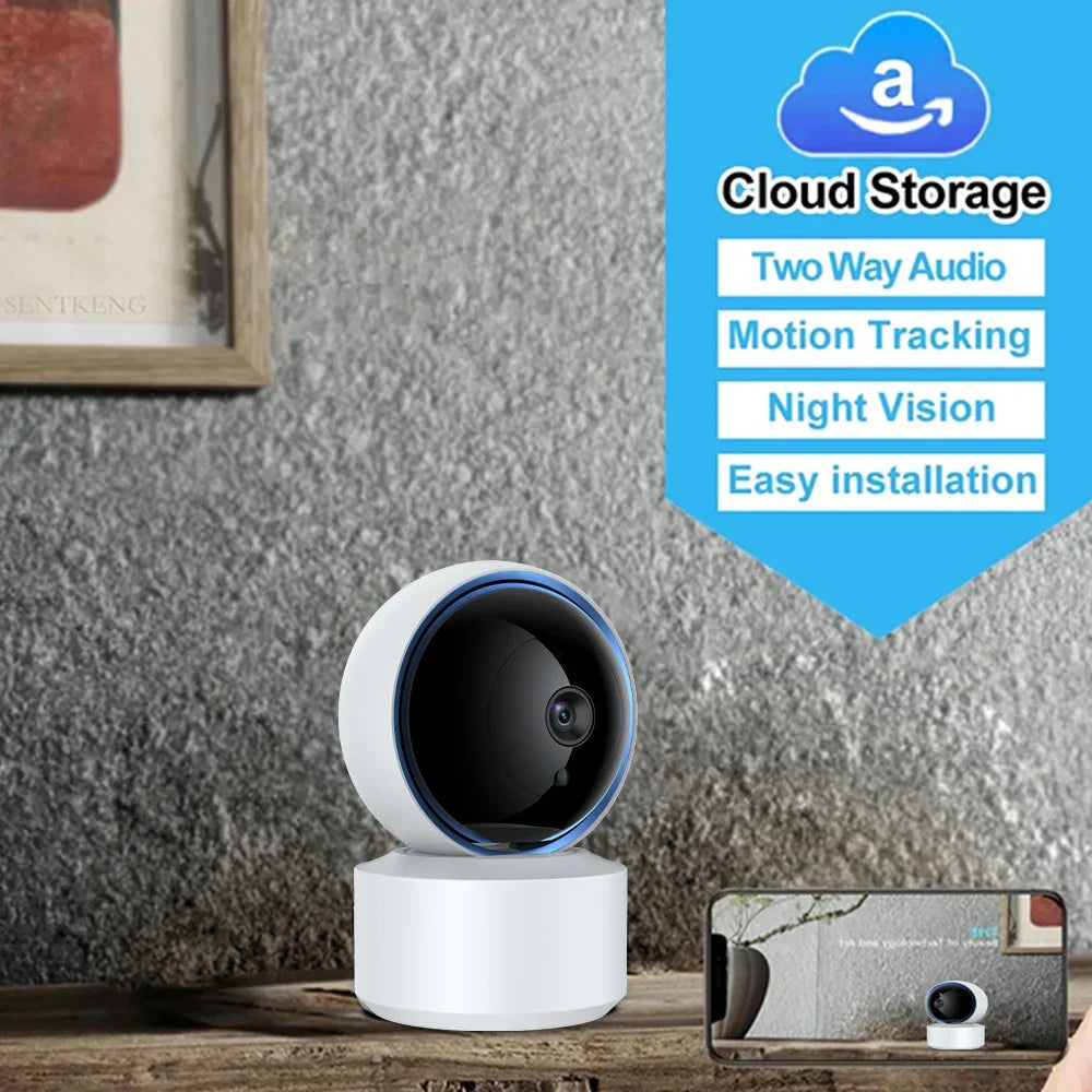 Wifi Baby Monitor Camera with Night Vision (1080P)-4