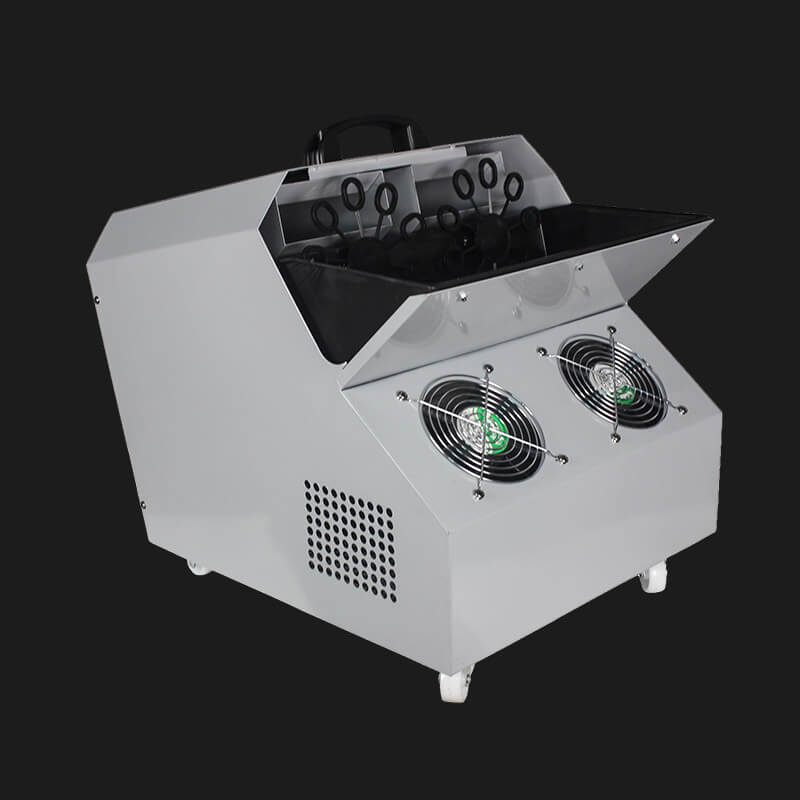 E8 Remote Control Professional Bubble Machine 200W for Weddings Starshine Lights
