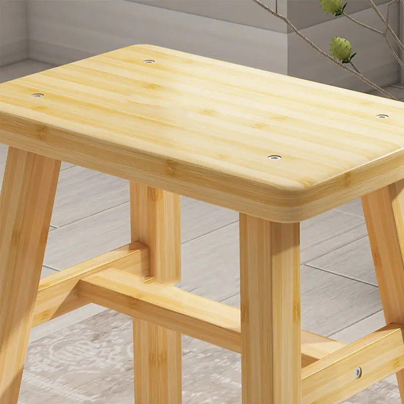 Handmade Bamboo Stool - DIY Home Small Stool with Traditional Style CAN
