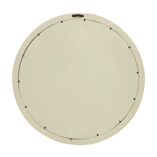 Solid Mango Wood Frame Wall Mirror, Available in 2 Colors Jansha Store