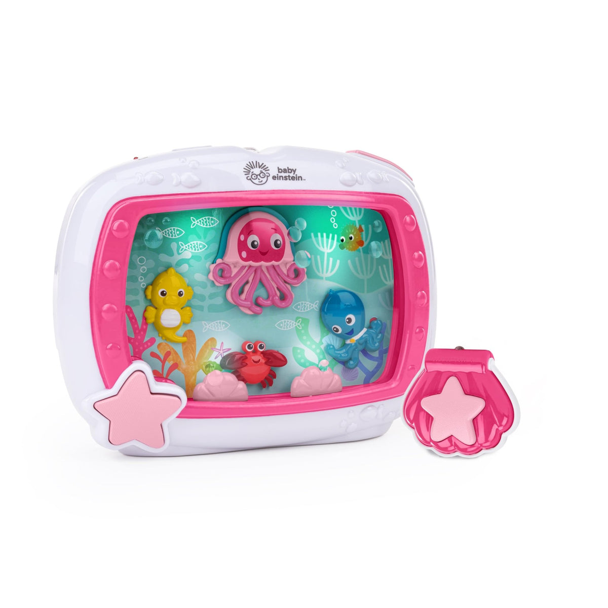Baby Einstein Sea Dreams Soother Musical Crib Toy and Sound Machine, Newborn and up - Jansha Store