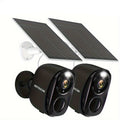 2 Set Wireless Solar Security Camera 3MP Outdoor TM