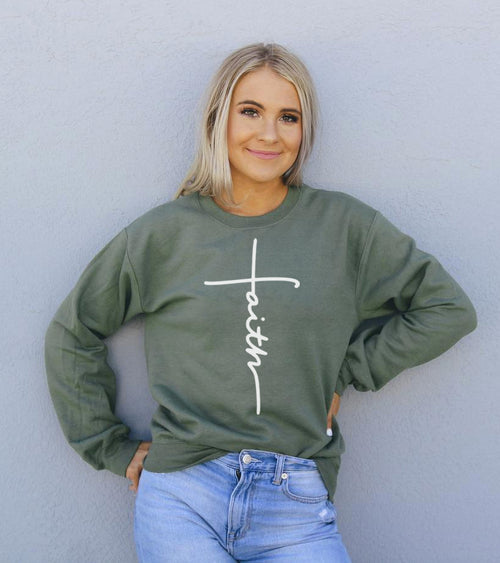 Faith Sweatshirt Jansha Store