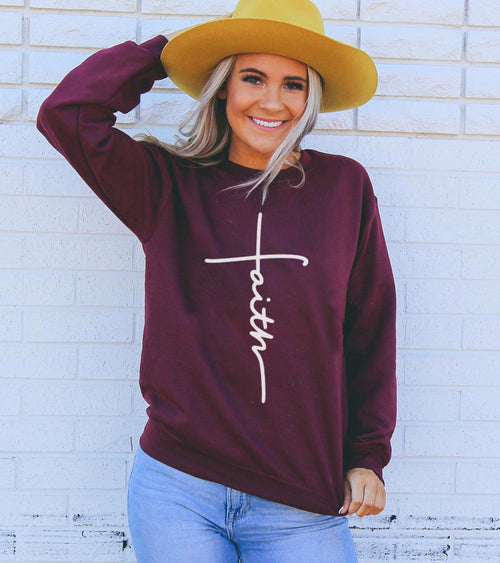 Faith Sweatshirt Jansha Store