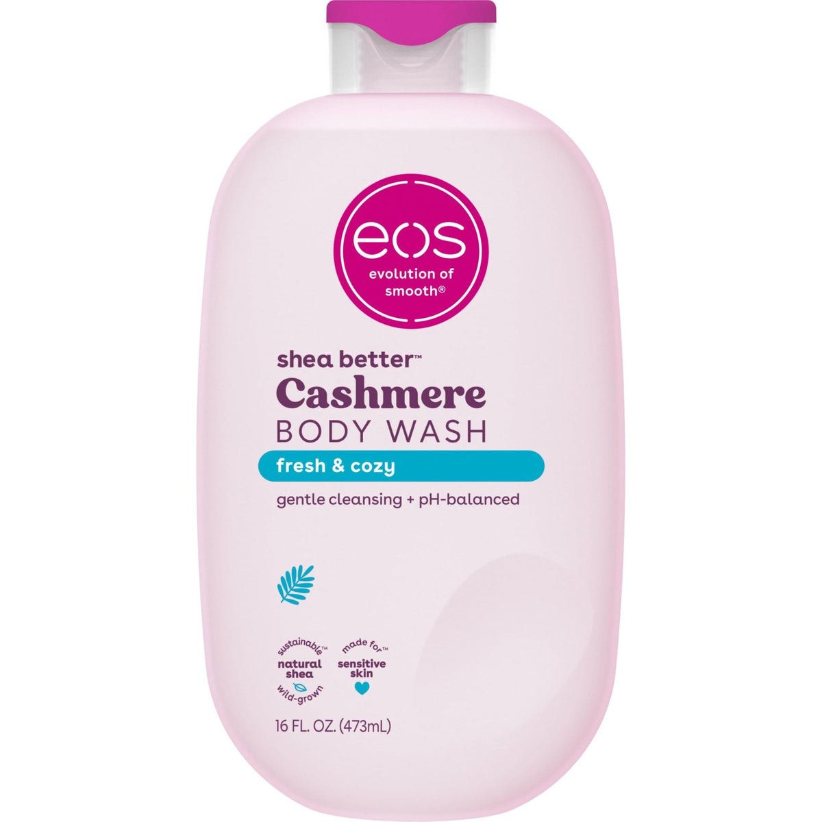 eos Cashmere Body Wash- Vanilla Cashmere, Creamy Gel with Shea Butter, 16 fl oz - Jansha Store