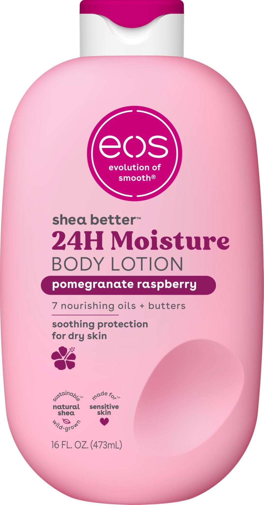 eos Shea Better Body Lotion- Vanilla Cashmere, 24-Hour Moisture, 16 fl oz - Jansha Store