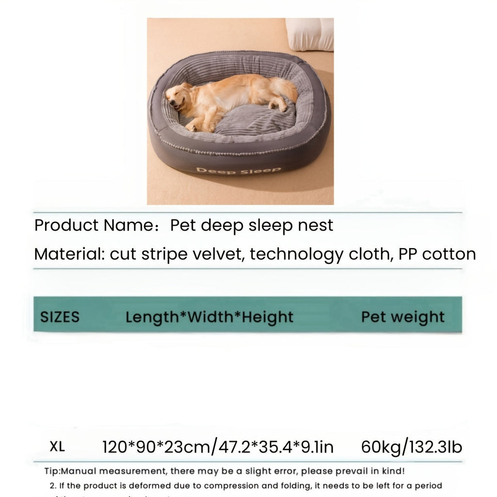 Dog Bed Cushion with Soft, Warm & Durable LPT