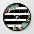 Fancy Lines Wall clock Jansha Store